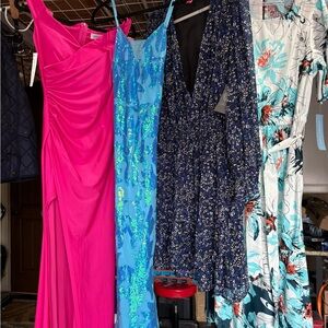 Elegant Pink Evening Dress